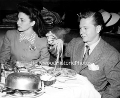 Ava Gardner & Mickey Rooney 1943